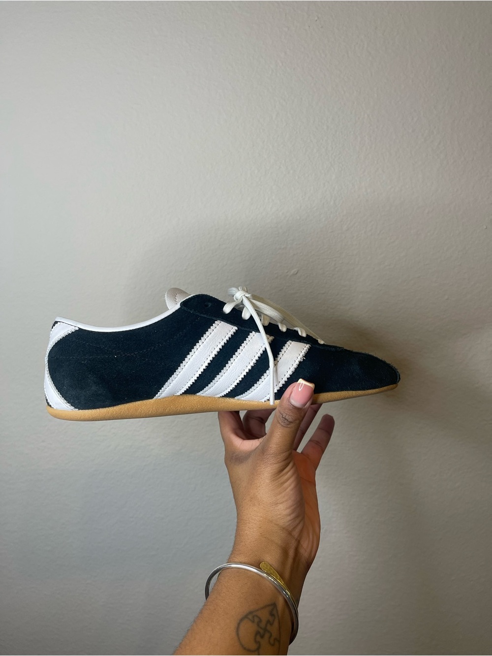 adidas Tokyo Black & White Low-Profile Sneakers - Picture 8 of 16